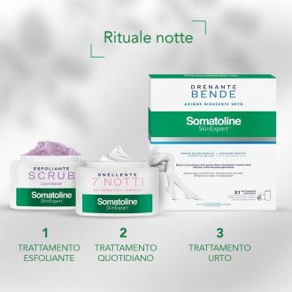 Somatoline Snellente 7 Notti Gel Crema per Pelli Sensibili - Crema corpo anti cellulite intensiva - 400 ml