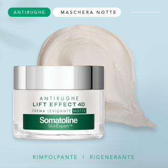 Somatoline Cosmetic Viso Lift Effect 4D - Crema Chrono Filler Notte - 50 ml