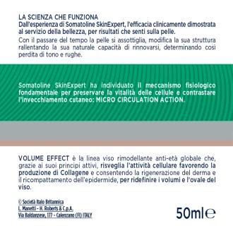 Somatoline Cosmetic Viso Volume Effect - Crema Ristrutturante Antiage - 50 ml