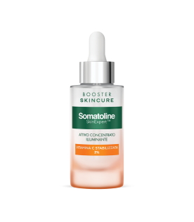 Somatoline Cosmetic Viso Skincure Booster Illuminante - Trattamento urto a base di Vitamina C - 30 ml