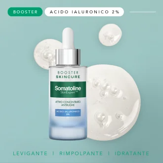 Somatoline Cosmetic Viso Skincure Booster Antirughe - Idratante, rimpolpante e levigante - 30 ml