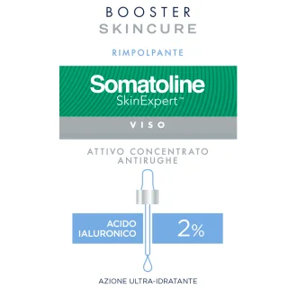 Somatoline Cosmetic Viso Skincure Booster Antirughe - Idratante, rimpolpante e levigante - 30 ml