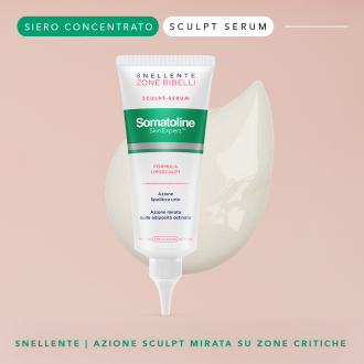 Somatoline Skin Expert Zone Ribelli Sculpt Serum - Trattamento snellente urto per adiposità ostinate - 100 ml