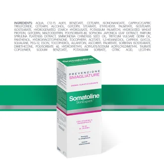 Somatoline Skin Expert Prevenzione Smagliature - Crema elasticizzante per prevenire le smagliature - 200 ml