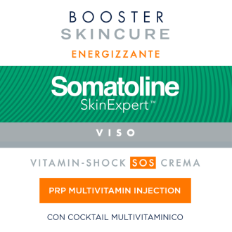 Somatoline Cosmetic Skincure Vitamin Shock SOS - Crema rigenerante per pelle del viso stressata - 40 ml