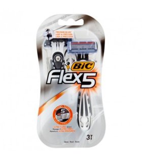 BIC RASOIO BARBA FLEX 5 X 3