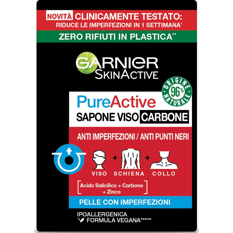 GARNIER PURE ACTIVE SAP SOLIDO 100 GARNIER PURE ACTIVE SAP SOLIDO 100