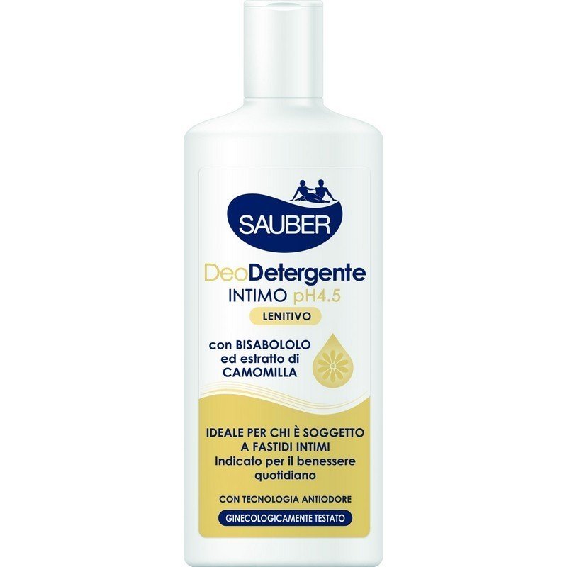 SAUBER INTIMO PH4,5 LENITIVO 200 M SAUBER INTIMO PH4,5 LENITIVO 200 M