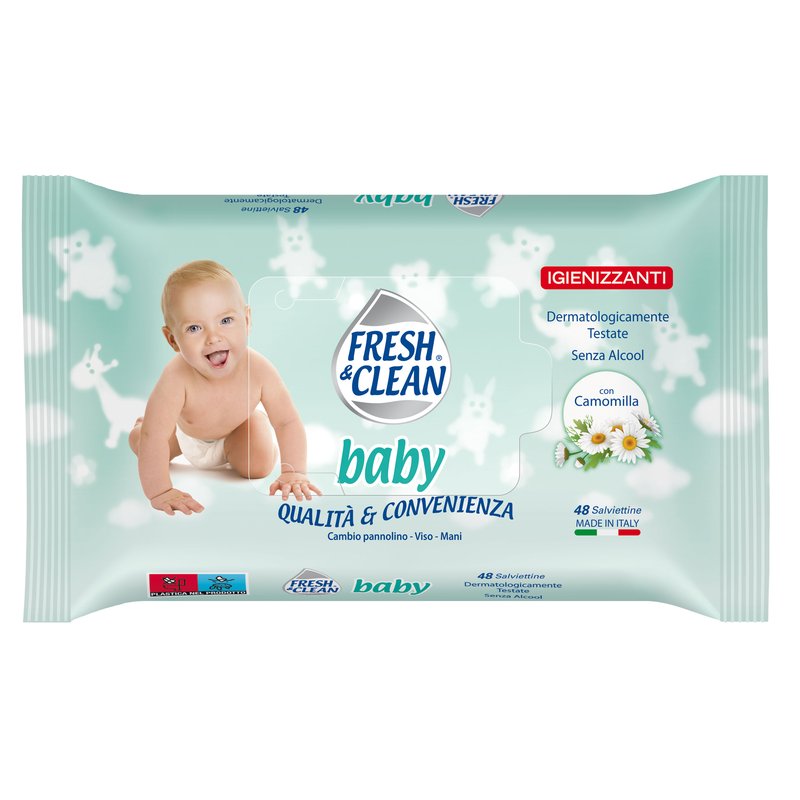 FRESH & CLEAN BABY EASY 48 PZ FRESH & CLEAN BABY EASY 48 PZ