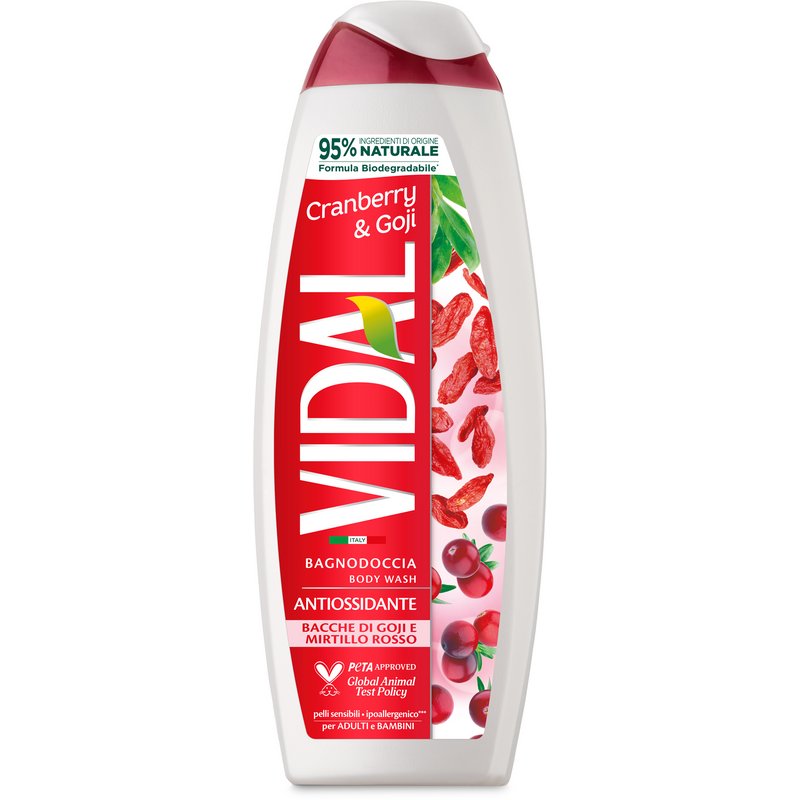 VIDAL NEW B/D CRANBERRY&GOJI 500 VIDAL NEW B/D CRANBERRY&GOJI 500