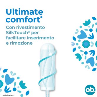 O.B. ProComfort Super Plus - Assorbenti interni per flusso molto intenso o dopo il parto - 16 assorbenti