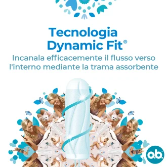O.B. ProComfort Super Plus - Assorbenti interni per flusso molto intenso o dopo il parto - 16 assorbenti