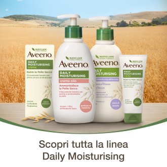 Aveeno Crema Olio Idratante Corpo - Adatta per pelle secca e sensibile - 300 ml