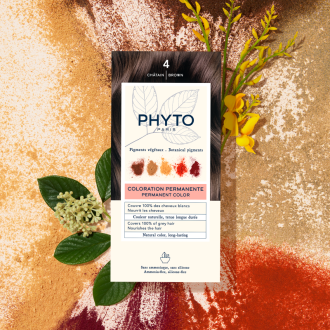 Phyto Phytocolor Colorazione Permanente Tinta Numero 4 - Tinta capelli colore castano