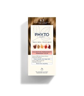 Phyto Phytocolor Colorazione Permanente Tinta Numero 6.3 - Tinta capelli colore biondo scuro dorato