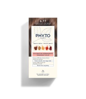 Phyto Phytocolor Colorazione Permanente Tinta Numero 6.77 - Tinta capelli colore marrone chiaro cappuccino