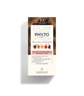 Phyto Phytocolor Colorazione Permanente Tinta Numero 5.3 - Tinta capelli colore castano chiaro dorato