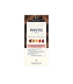 Phyto Phytocolor Colorazione Permanente Tinta Numero 5.7 - Tinta capelli colore castano chiaro tabacco