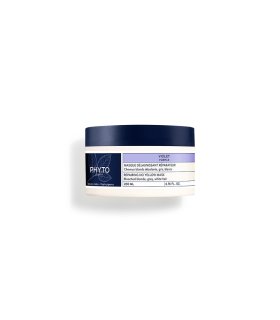 Phyto Violet Maschera Riparatrice Anti-Giallo - Maschera nutriente per capelli biondi decolorati, grigi e bianchi - 200 ml