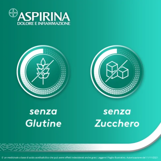 Aspirina Granulato - Trattamento sintomatico di mal di testa, febbre e dolori da lievi a moderati - 10 bustine 500 mg