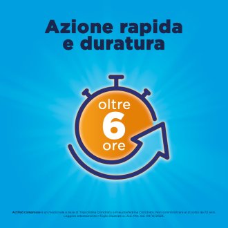 Actifed - Congestione nasale e raffreddore - 12 compresse 2,5mg+60mg