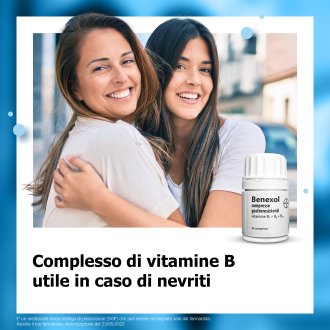 Benexol - Stati Carenziali di vitamine del gruppo B - 20 Compresse Gastroresistenti