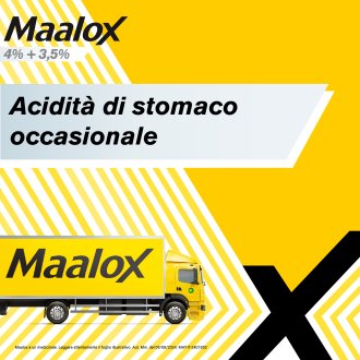 Maalox Sospensione orale gusto Menta - Per il trattamento dell'acidità di stomaco occasionale - 250 ml