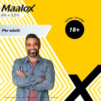 Maalox Sospensione orale gusto Menta - Per il trattamento dell'acidità di stomaco occasionale - 250 ml