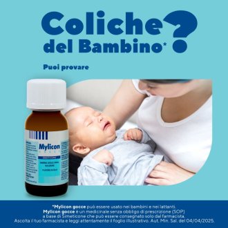 Mylicon Gocce Bambini - Simeticone per il meteorismo dei bambini - 30 ml
