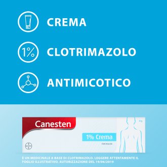 Canesten Crema 1% - Crema antimicotica - 30 g 