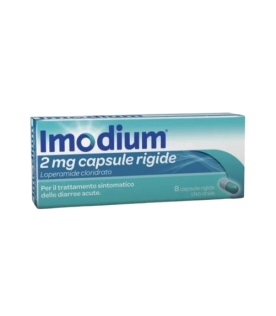 Imodium - Per il trattamento della diarrea acuta - 8 Capsule 2mg Imodium - Per il trattamento della diarrea acuta - 8 Capsule 2mg