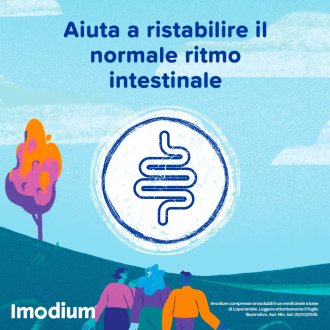Imodium - Per il trattamento della diarrea acuta - 12 Compresse Orosolubili 2mg