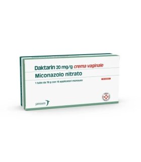 Daktarin Crema Vaginale - Per il trattamento della candida - 78g 20mg + 16 applicatori