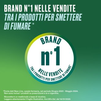 Nicorette - Gomme masticabili per smettere di fumare - 105 Gomme da Masticare 2mg