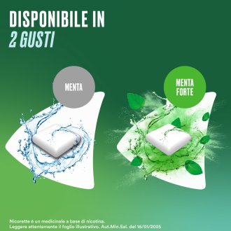 Nicorette Gomme - Gomme da masticare per smettere di fumare - 2mg  30 pezzi