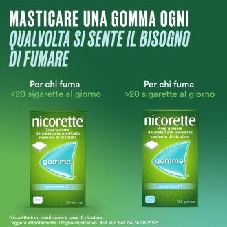 NICORETTE Gomme Menta 2mg 30pz