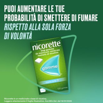 NICORETTE Gomme Menta 2mg105pz