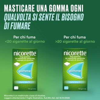 NICORETTE Gomme Menta 4mg105pz