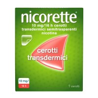 NICORETTE  - Cerotti transdermici per smettere di fumare - 7 Cerotti 10mg/16H