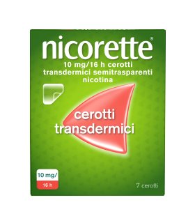 NICORETTE  - Cerotti transdermici per smettere di fumare - 7 Cerotti 10mg/16H