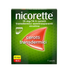 NICORETTE  7 Cer.15mg/16H