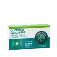 Glicerolo Bambini - Per la stitichezza occasionale dei bambini - 18 supposte 1375mg