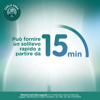 Glicerolo Adulti - Per la stitichezza occasionale degli adulti - 18 supposte 2250mg