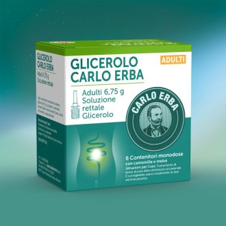 Glicerolo Microclismi Adulti 6 contenitori 6,75g Glicerolo Microclismi Adulti 6 contenitori 6,75g
