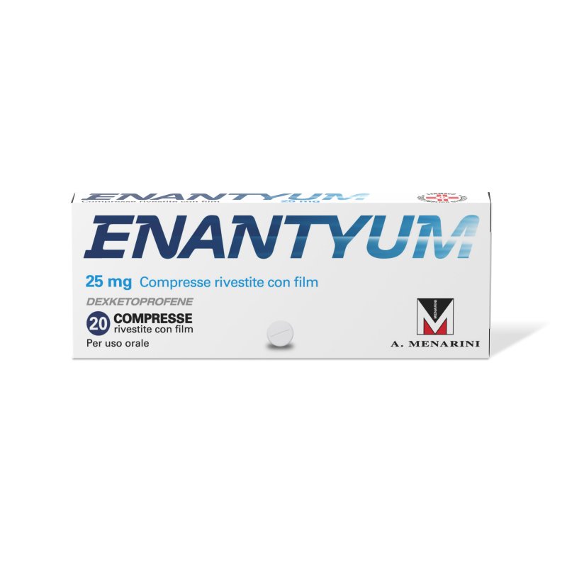 Enantyum - Antifiammatorio contro mal di testa e dolori mestruali - 20 compresse Enantyum - Antifiammatorio contro mal di testa e dolori mestruali - 20 compresse