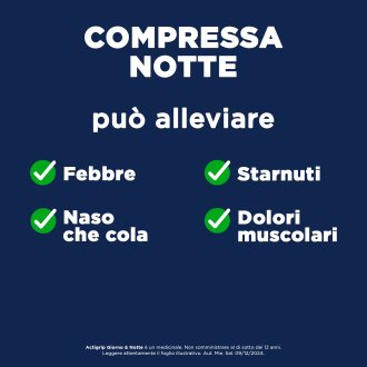 Actigrip Giorno & Notte - Per il trattamento di raffreddore, febbre e influenza - 12+4 compresse
