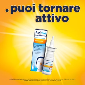 Actifed Spray Nasale Decongestionante 10ml Actifed Spray Nasale Decongestionante 10ml