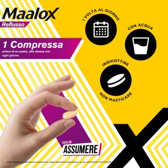 Maalox Reflusso 14 compresse 20mg
