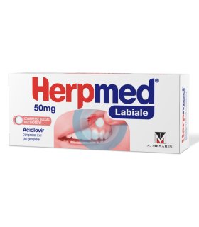 Herpmed Labiale - Per il trattamento dell'herpes labiale - 2 compresse buccali