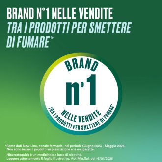 NicoretteQuick Spray - Per alleviare astinenza da nicotina - 1 Flacone 150 erogazioni Aroma Menta